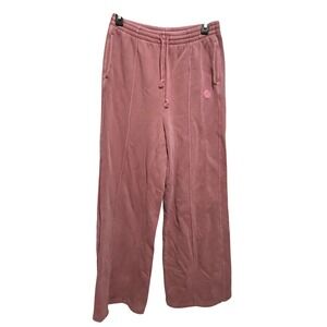 Victorias Secret PINK Sweatpants Women Small Wide Leg Athleisure Loungewear